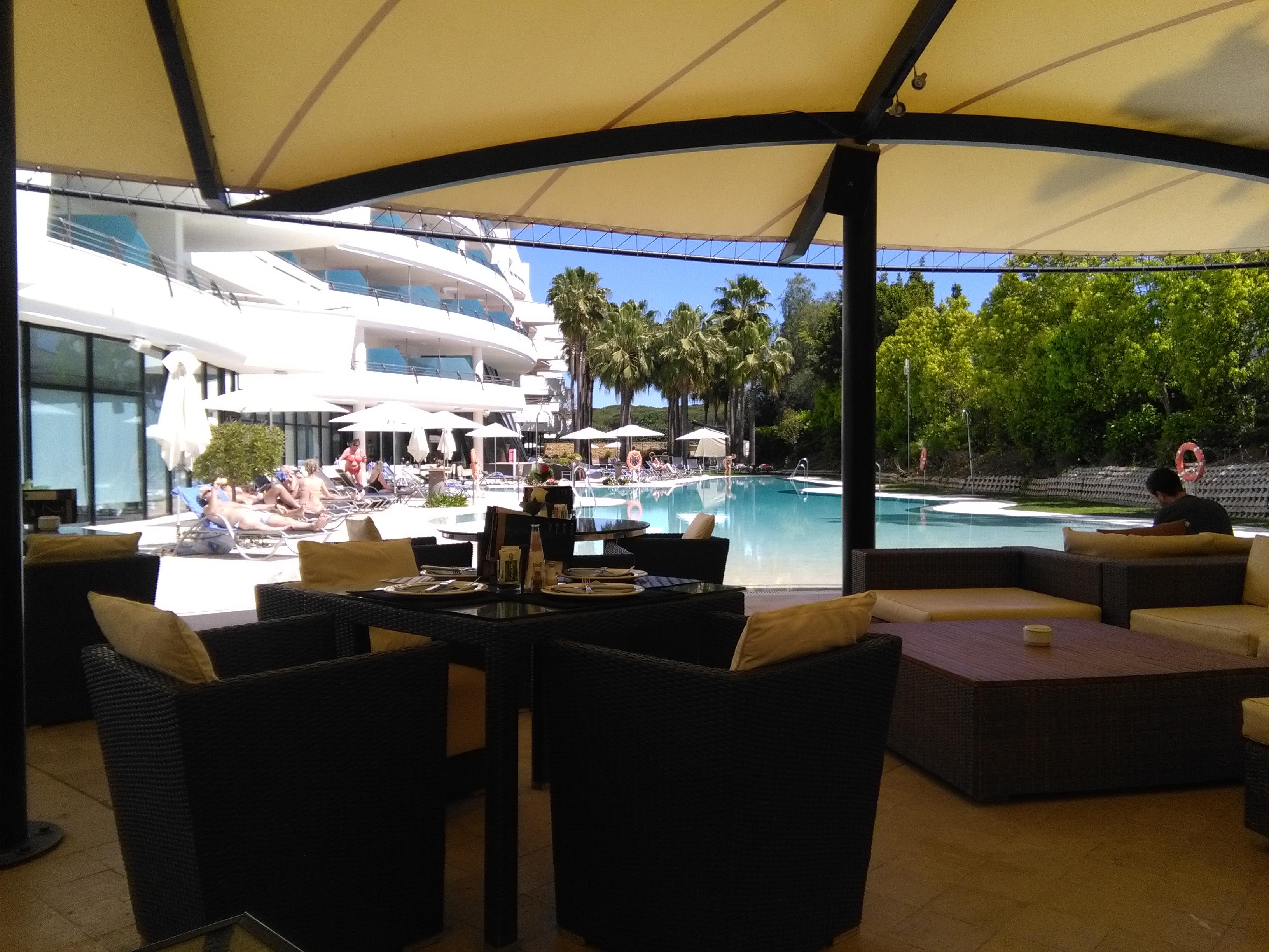 Senator Banus (Adults Only) Otel Estepona Dış mekan fotoğraf The pool at the hotel
